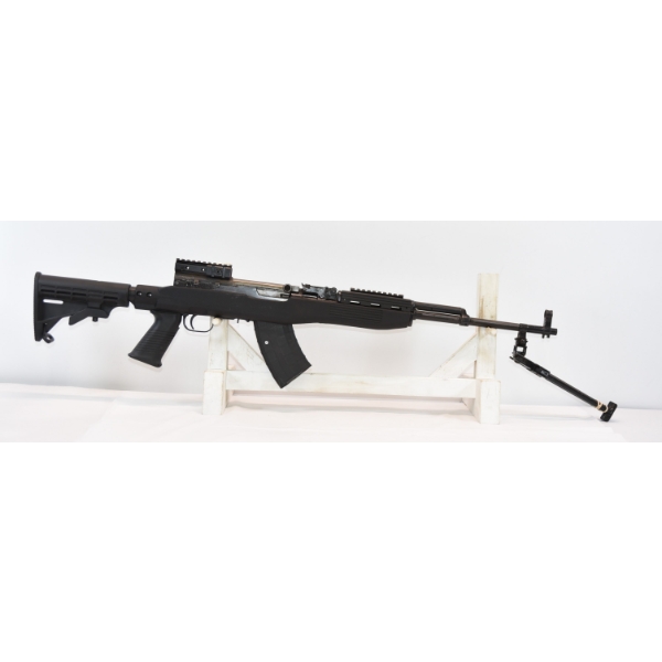 Chinese SKS Semi Automatic 7.62x39R Rifle With Tapco Stock & Bipod Installed