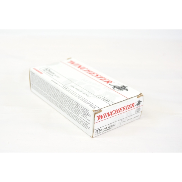 50 Rounds Winchester Target 10mm Auto 180gr. FMJ Ammunition
