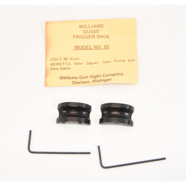 2 Williams Guide Trigger Shoe for Colt 1911 45 ACP