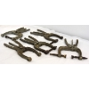 Image 3 : 5 Vintage Destaco Squeeze Action Toggle Clamps