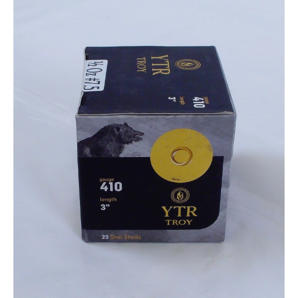 25 Rounds YTR Troy 410 Gauge 3" Ammunition