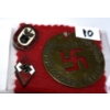Image 2 : WWII German NSDAP DAF Badge & Adolf Hitler Tinnie Lot