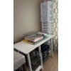 Image 3 : White Craft Table & Craft Organizers 