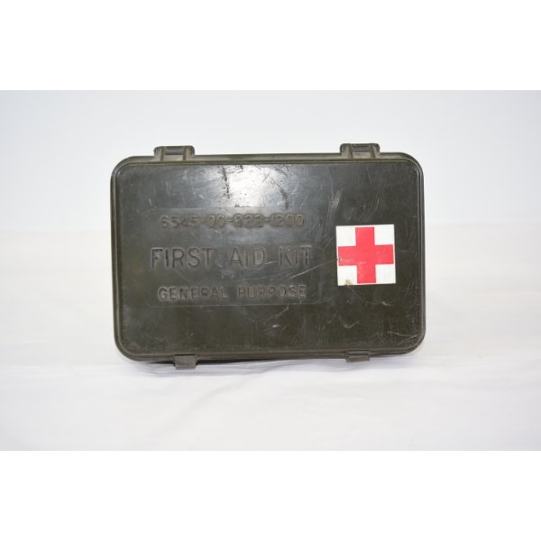 Empty Military First Aid Kit