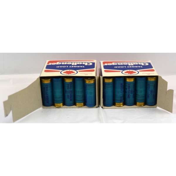 50 Rounds Challenger Target Load Shotgun  12 Gauge 2 3/4 /70 mm N= 7.5 Ammunition 
