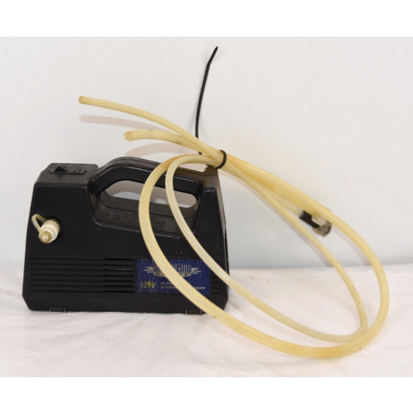 Black Tamiya Spray Work Basic Air Compressor with Hose