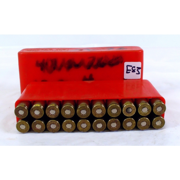50 Rounds 44cal Lead Flat Nose 320gr Ammunition