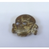 Image 1 : WWII German Death Head Skull Cap Badge