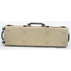 Image 9 : Light Tan Meijia Portable Rolling, Waterproof 2 Rifle Case