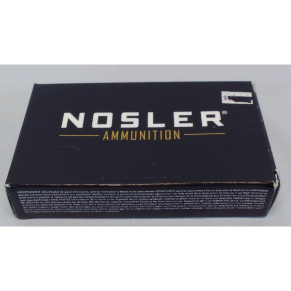 20 Rounds Nosler Trophy Grade 6.5x55 Swedish 140gr. Ammunition