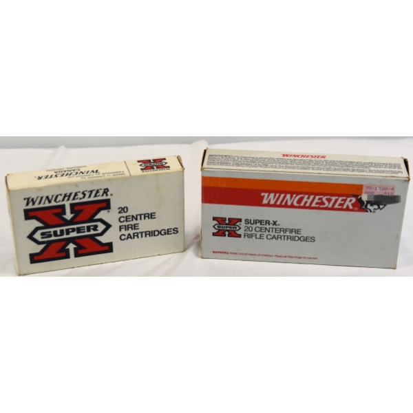 28 Rounds Winchester Super X 303 British Silvertip Ammunition
