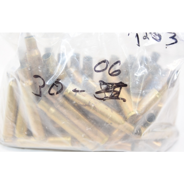 60 Pieces 30/06 Commercial Shot Brass