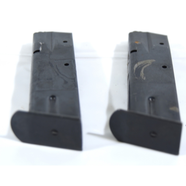 2 Unknown Brand For Unknown Make 9mm Caliber Pinned Handgun Magazines