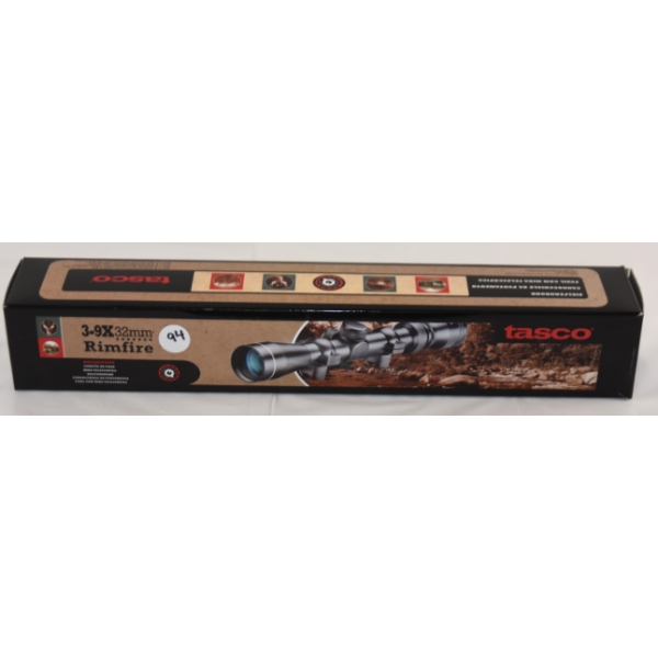 Tasco Rifle Scope 3-9 x 32mm Rimfire In Box 