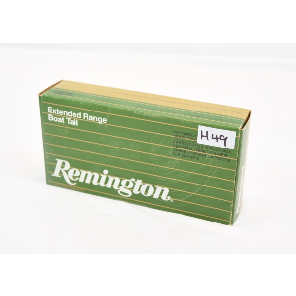 20 Rounds Remington 308 Win 165gr Ext. Range BT Factory Ammunition