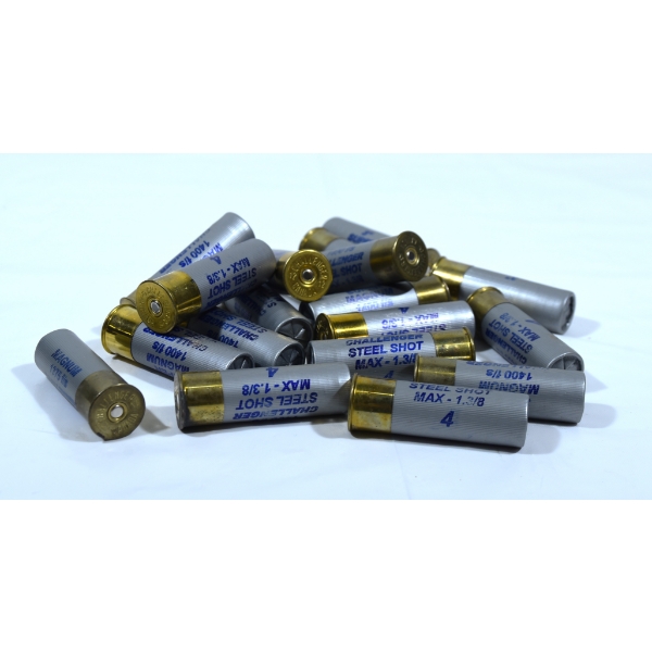 18 Rounds Challenger Super Magnum 12ga 3" #4 Shot Ammunition 
