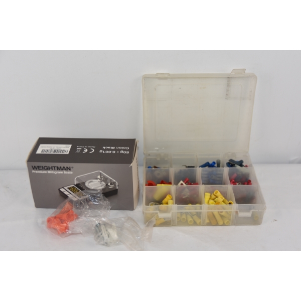 Assorted Wire Connectors With Premium Precision Milligram Scale 
