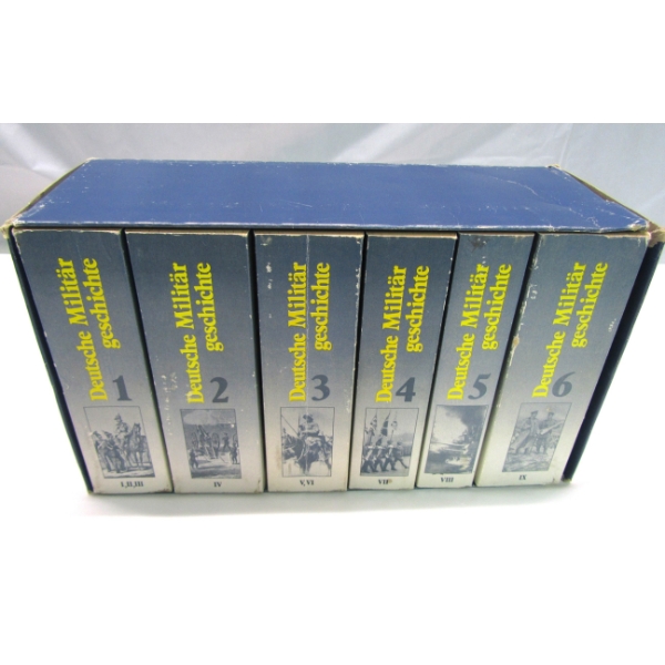6 Volume Set Of Deutsche Militar Geschichte Books (Written In German)