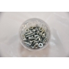 Image 5 : Box Lot Mixed Fasteners Including Iron Nails Screws And Rivets 