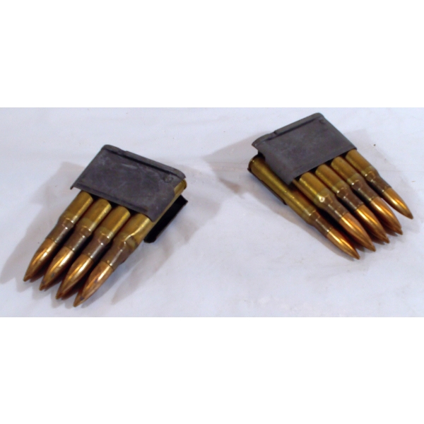 16 Rounds  30/06 FMJ Ammunition W/ Garand Clips