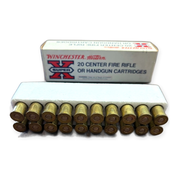 20 Rounds  Winchester-Western Super-X 44 Rem 240 Grain Ammunition 