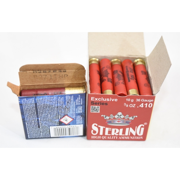 30 Rounds Assorted Brands .410 Gauge 2-1/2" Ammunition