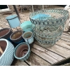 Image 2 : Assorted Metal & Plastic Planters