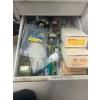 Image 7 : Rolling Metal Tool Chest W/ Industrial Maintenance Tool & Electronics Parts