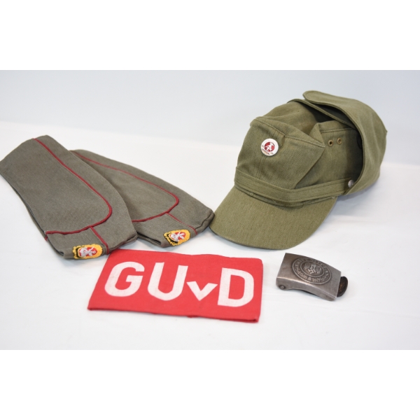 Box Lot Military Hats/Accessories