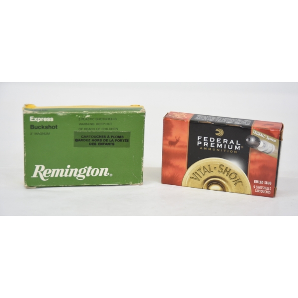 10 Rounds Mixed 12 Gauge Ammunition