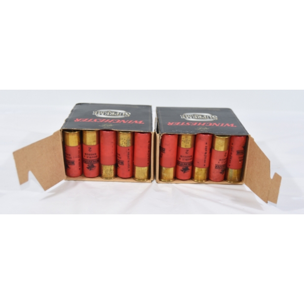 50 Rounds Winchester Supreme Double X Magnum 12 Gauge 2-3/4" #2 Shot Ammunition 