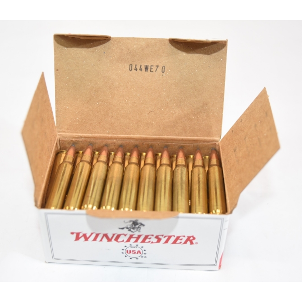 50 Rounds Winchester USA .223 Rem Caliber 55 Gr. Pointed Soft Point Ammunition