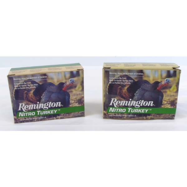 17 Rounds Remington Nitro Turkey 12 Gauge 3" Ammunition