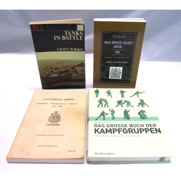 Box Lot 4 Military Books