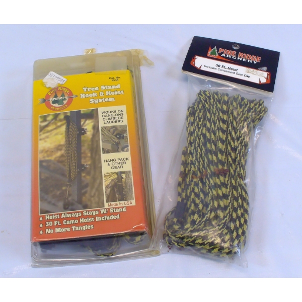 Pine Ridge Archery Tree Stand Hook & Hoist System 