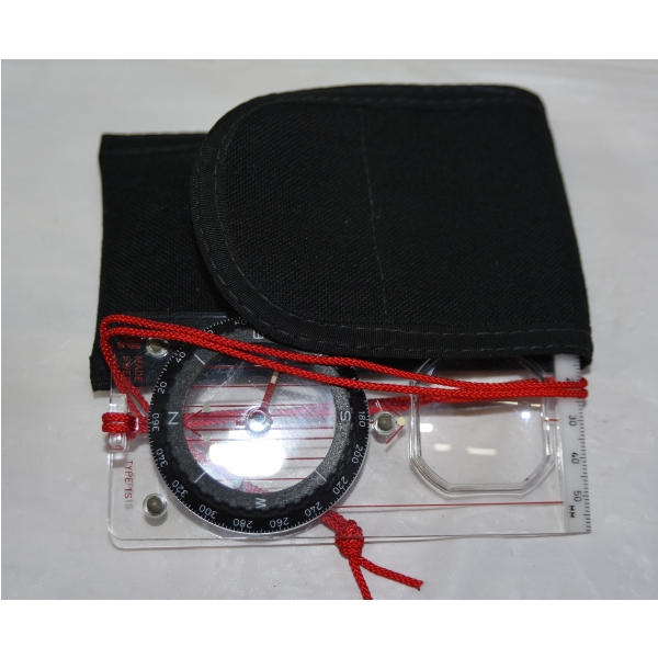 Silva Type 15 Compass Made in Sweden with Case 