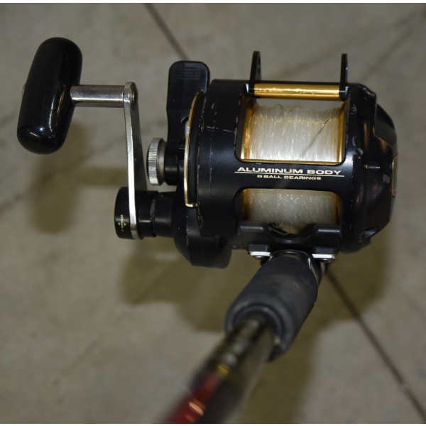 Power Plus 1020 Fishing Rod W/ Daiwa Sealine SLD-20II Lever Drag Reel - Landsborough Auctions Power Plus 1020 Fishing Rod W/ Daiwa Sealine SLD-20II Lever Drag Reel - Landsborough Auctions