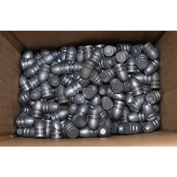 7.3 KG Box Of 45 Caliber Lead Semi Wadcutter Bullets