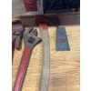Image 3 : Assorted Heavy-Duty Wrenches, Axe & Wedge 