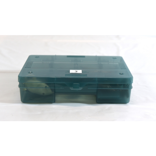 Fishing Lures Lot w/ Frogs Spinner Rigs Spoons Bass Tackle Box