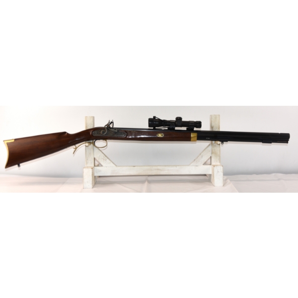 Lyman Trade Rifle Single Shot .50 Flintlock Rifle With Scope