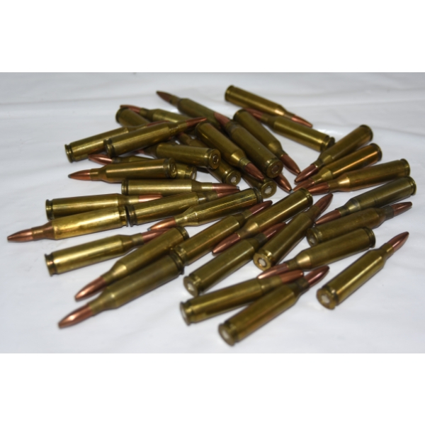 37 Rounds Assorted Brands .243 Caliber Ammunition