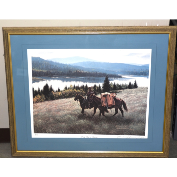 "Pretty Close to Heaven" Picture In Frame