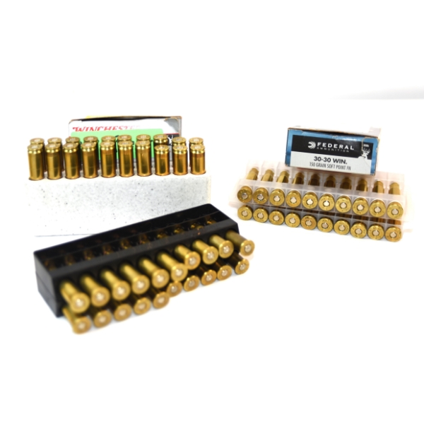 60 Pieces Assorted Reloaded Ammunition & Shot Brass