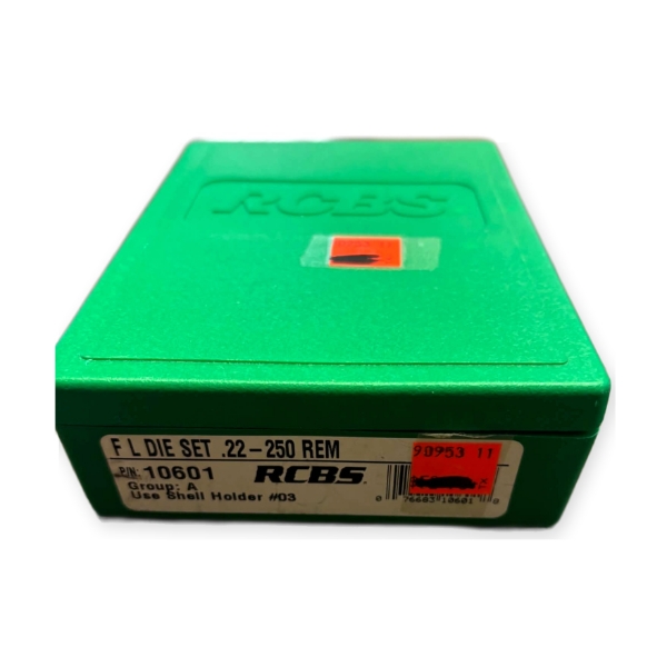RCBS 2-Die Rifle Reloading Die Set, .22 -250 Remington 