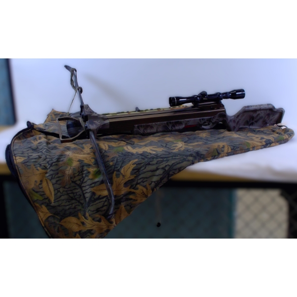 Excalibur Exocet Crossbow With Scope Quill Soft Camo Cover/Case