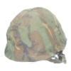 Image 1 : Military Helmet w/Cover 
