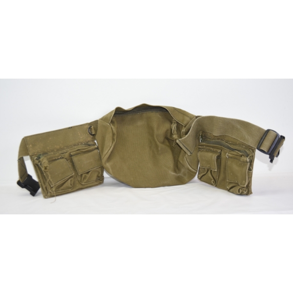 Military Canvas Gas Mask Carrying Bag