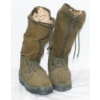 Image 2 : Green Canvas Military Green High Boot 