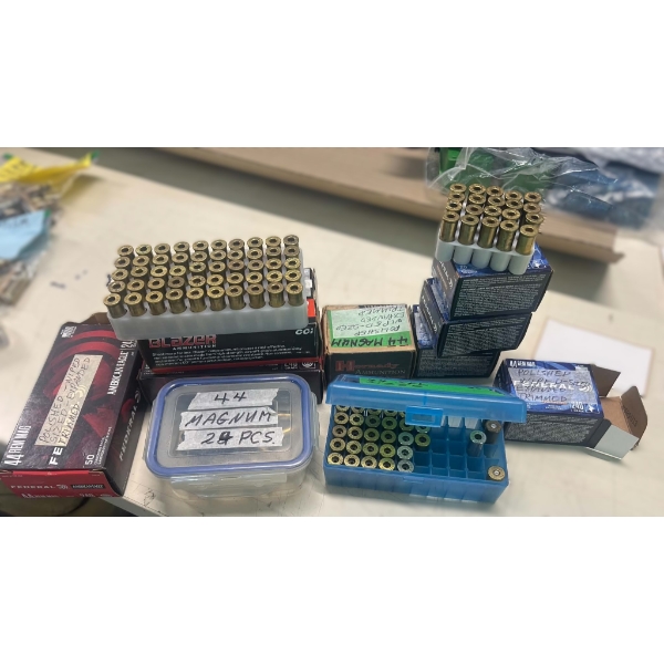 300 Pieces 44 Mag. Brass